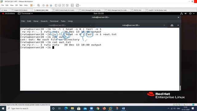 Creating Viewing and Editing Text Files of RHEL8 | Red Hat Full Course Online Classes in Hindi смотреть онлайн