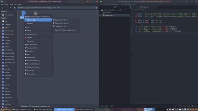 ArcoLinux : 706 how to fix the pkgbuild of vivaldi-codecs-ffmeg-extra-bin смотреть онлайн