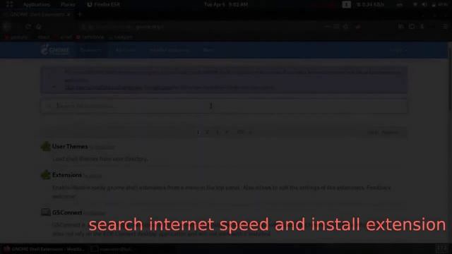 internet speed meter added in linux taskbar | chrome gnome extension смотреть онлайн