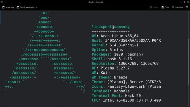 Como instalar #neofetch no Arch Linux смотреть онлайн