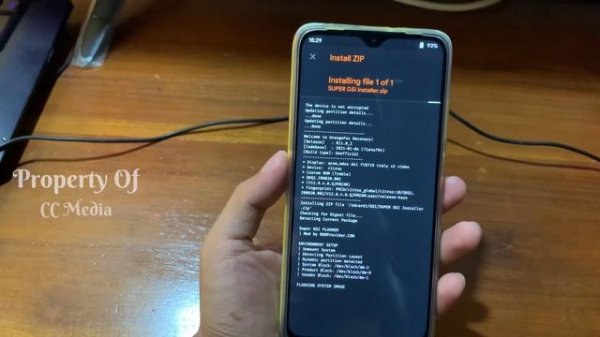 Instal HavocOS 3.8 Android 10/Q POCO M3 (GSI Project)