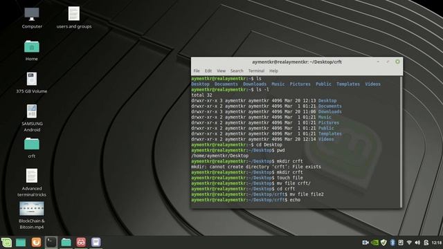 1- Les Commandes de base de Linux смотреть онлайн