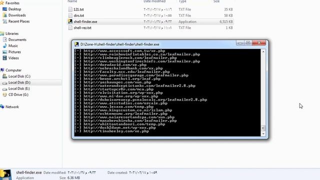 Shell finder "bruteforce" TOOL смотреть онлайн