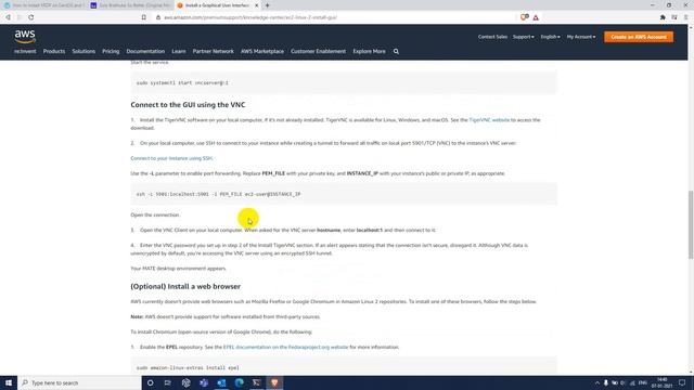 How to connect AWS Linux using Remote Desktop connection смотреть онлайн