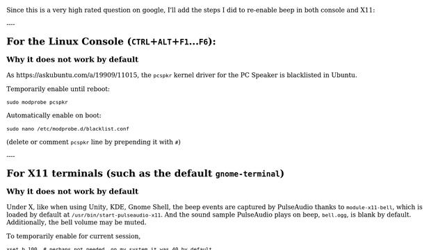 Ubuntu: Beep in shell script not working? (9 Solutions!) смотреть онлайн