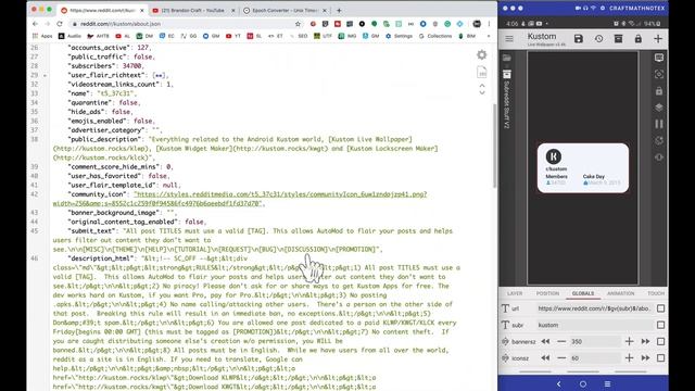 Kustom Tutorial - Subreddit Information смотреть онлайн