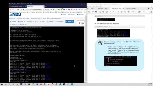 Security+ NETLAB+ 22 - Linux Account Management смотреть онлайн