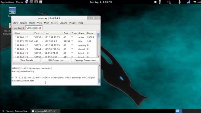 lesson 03: How to use Ettercap on Kali Linux смотреть онлайн