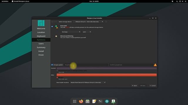 How to Install Manjaro 21.2.0 GNOME 41 with Auto Partitioning | Easy Manjaro Linux Install Guide смотреть онлайн