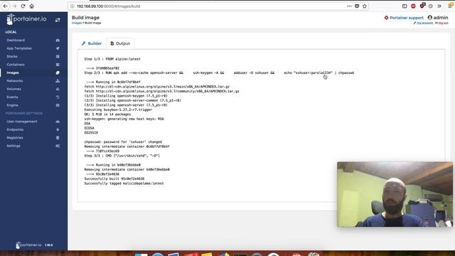 Portainer ile Docker - Bölüm 13 - Alpine ile Depolama Amaçlı SSH Server İmajı Oluşturma смотреть онлайн