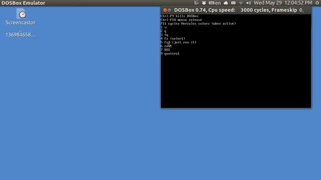 Ubuntu Basics Flight Simulator MSFS4.0 in DOSBox in Hercules and VGA смотреть онлайн