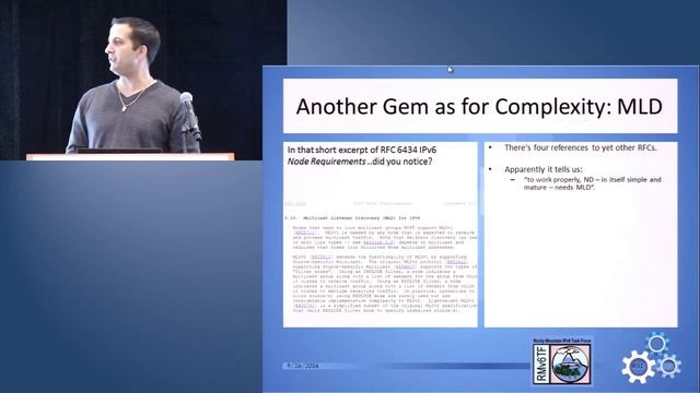 IPv6 Summit 2014: Why IPv6 Security is So Hard? смотреть онлайн