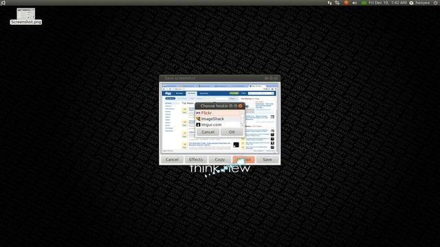 Nanoshot - Simple Screenshot Tool - Ubuntu 10.10 смотреть онлайн