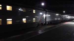 Двухэтажный поезд № 27 Анапа-Москва