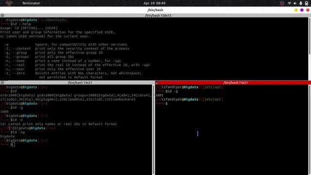 #13 Linux / id komandasi смотреть онлайн