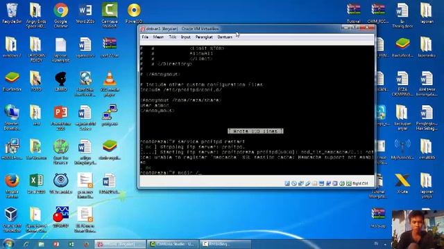 Konfigurasi ftp server pada debian 7 смотреть онлайн