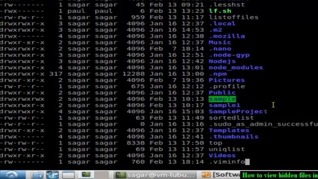 How to view hidden files in Linux Mint смотреть онлайн