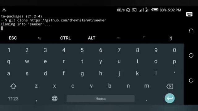 Trace location in termux With Seeker tools смотреть онлайн
