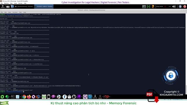 ✅Kỹ thuật điều tra Memory Forensic tìm "mã độc" nằm vùng | Digital Forensic | Cyber Investigation✨ смотреть онлайн
