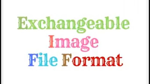 What is full form of EXIF ? смотреть онлайн