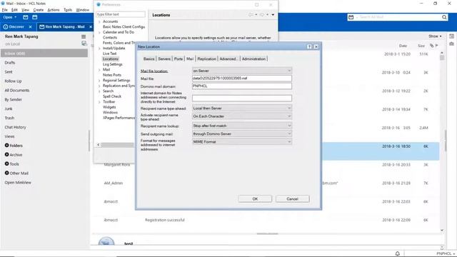 HCL Notes - Create Location Document смотреть онлайн