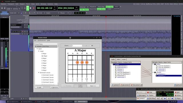 PS3 Linux 2022 - ARDOUR with jackd (DAW Demo) смотреть онлайн