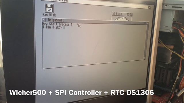 Wicher 500 + SPI Controller + RTC DS1306 смотреть онлайн