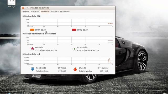 Monitor del Sistema Para Saber La Memoria Ram Y Procesador Que Estamos Usando En ubuntu 12.10 смотреть онлайн