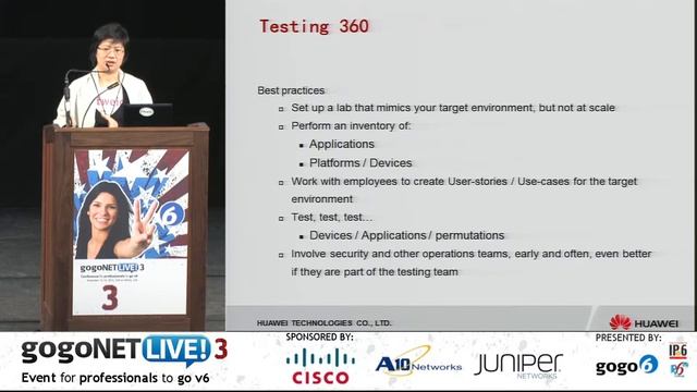 Challenges of Deploying IPv6 in the live Enterprise by Tina Tsou at gogoNET LIVE! 3 IPv6 Conference смотреть онлайн