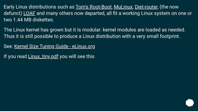 How can a linux kernel be so small? смотреть онлайн