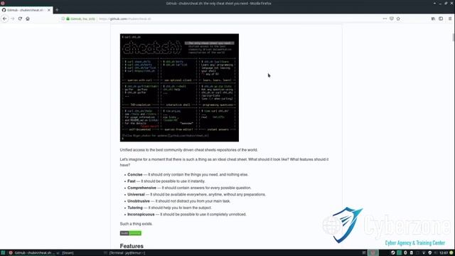 Cheat sh Tool All Kali Linux Commands available in only 1 Tool Cyberzone pk смотреть онлайн