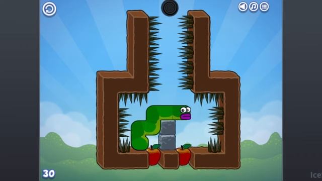 Apple Worm Level 30 Guide смотреть онлайн