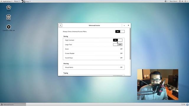 Linux Accessibility Options смотреть онлайн