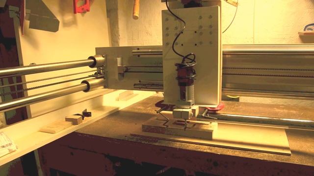 First CAD Designed Part Cut With DIY CNC смотреть онлайн
