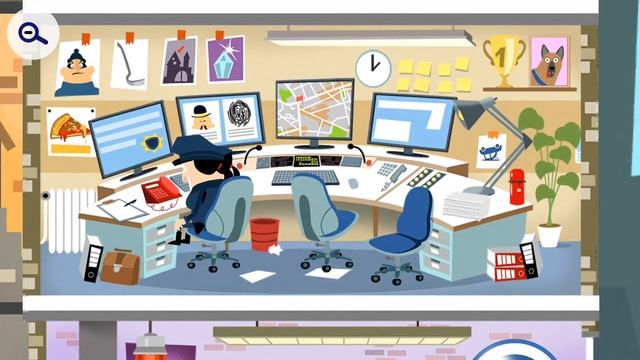 Little Police Station for Kids - Catching Robbers - Gameplay Part 2 (iOS Android) смотреть онлайн