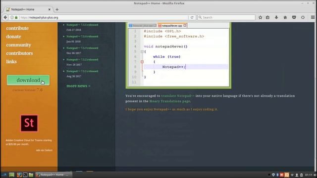 how to install Notepad++ in linux mint kali ubuntu смотреть онлайн