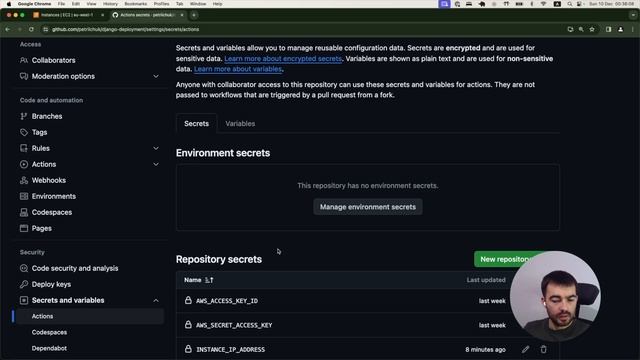 Django app deployment on AWS EC2 (Amazon Linux 2023) utilizing docker. ECR for docker image storage смотреть онлайн