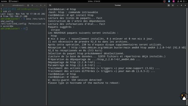 Protéger son serveur Linux d'un arrêt ou redémarrage accidentel ! смотреть онлайн