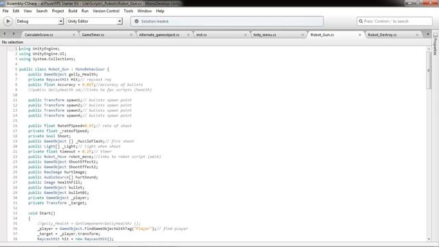 17 Unity 3D : Mono Develop смотреть онлайн
