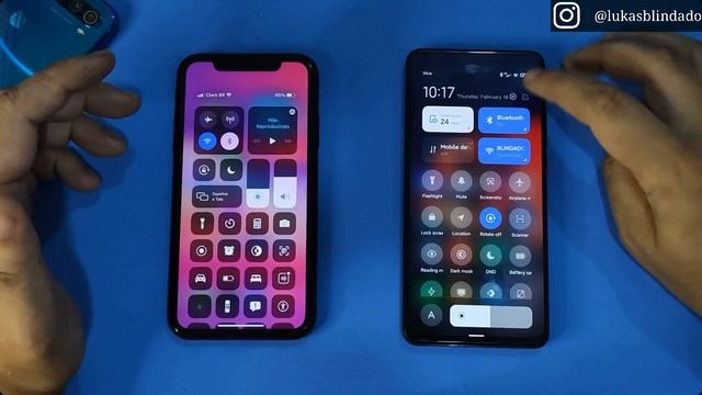 MIUI 12.5 VS iOS 14.5 - BLUR - CONTROL CENTER / NOTIFICAÇÕES - ANIMAÇÕES - DIFERENÇAS E SEMELHANÇAS смотреть онлайн
