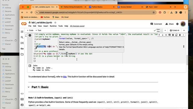 Basics to start coding in Python смотреть онлайн