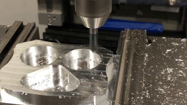 DIY CNC MILL - First Test Part смотреть онлайн