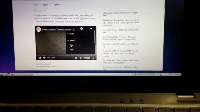 Lubuntu 18.04 LTS on Sony Vaio P with Atom Z520 super slow processor смотреть онлайн