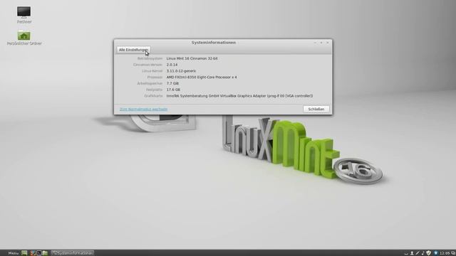 Linux Mint 16 Petra Cinnamon - Ein kleiner Vergleich mit Ubuntu 13.10 ( Deutsch / German ) смотреть онлайн