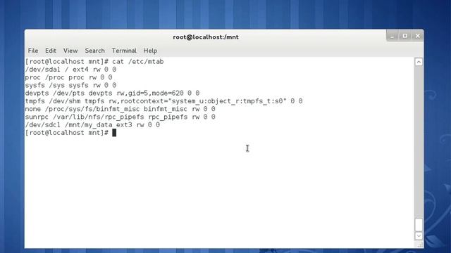 Tutorial 15 :: How to mount a file system (Arabic) смотреть онлайн