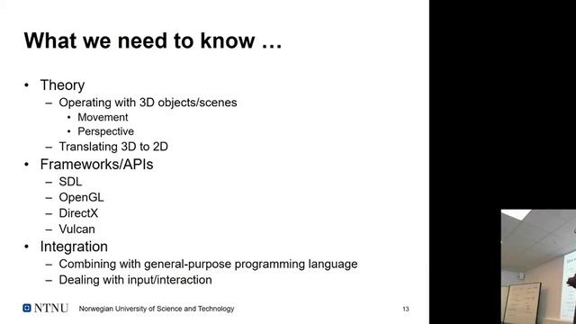 IMT2531 - Graphics Programming (Lecture 01) смотреть онлайн
