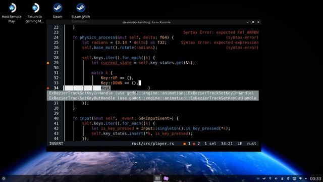 Godot 4 & Rust - D-Pad steam deck смотреть онлайн