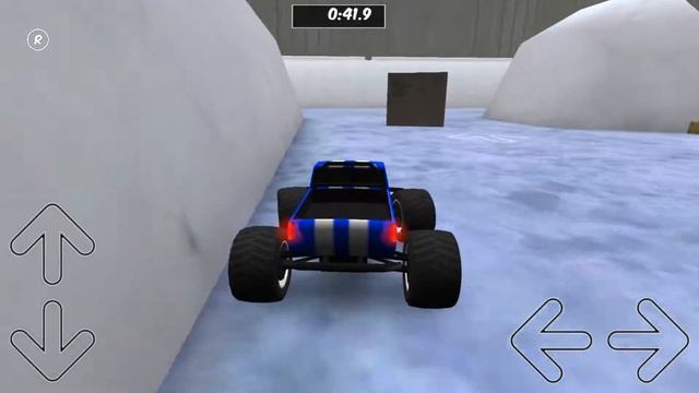 Toy Truck Rally 3D 12L ледовый путь смотреть онлайн