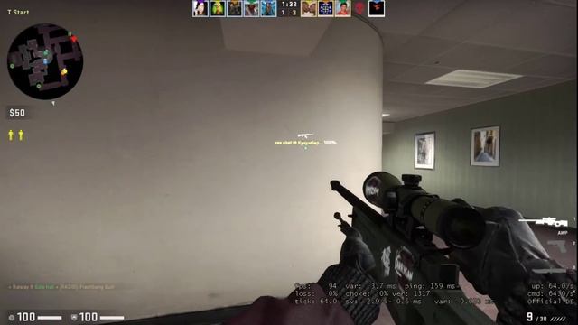 cs go: The easiest match in the office map and one of the fastest surrenders of the opposing team смотреть онлайн