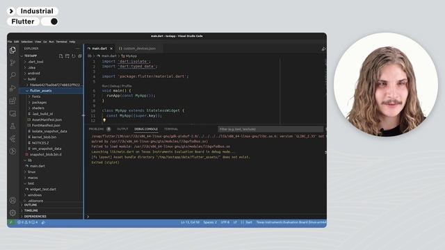 Connecting to an embedded device using the Flutter SDK смотреть онлайн